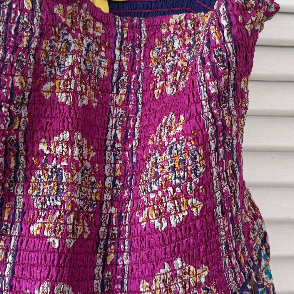 MAEVE Purple and Pink Floral Dress - Picture 6 of 8